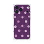 プレミアムスクエアケース with MagSafe［ 水彩ドット・レトロカラー - Purple ］