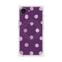 プレミアムスクエアケース with MagSafe［ 水彩ドット・レトロカラー - Purple ］