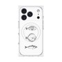 プレミアムスクエアケース with MagSafe［ Coexist No.1 - White ］