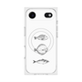 プレミアムスクエアケース with MagSafe［ Coexist No.1 - White ］