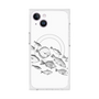 プレミアムスクエアケース with MagSafe［ Coexist No.2 - White ］