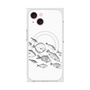 プレミアムスクエアケース with MagSafe［ Coexist No.2 - White ］