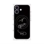 プレミアムスクエアケース with MagSafe［ Dinosaurs No.1 - Black ］