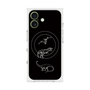 プレミアムスクエアケース with MagSafe［ Dinosaurs No.1 - Black ］