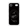 プレミアムスクエアケース with MagSafe［ Dinosaurs No.1 - Black ］