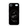 プレミアムスクエアケース with MagSafe［ Dinosaurs No.1 - Black ］
