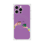 プレミアムスクエアケース with MagSafe［ Teatime - Purple ］