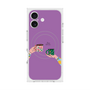 プレミアムスクエアケース with MagSafe［ Teatime - Purple ］