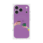 プレミアムスクエアケース with MagSafe［ Teatime - Purple ］