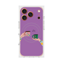 プレミアムスクエアケース with MagSafe［ Teatime - Purple ］