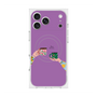 プレミアムスクエアケース with MagSafe［ Teatime - Purple ］