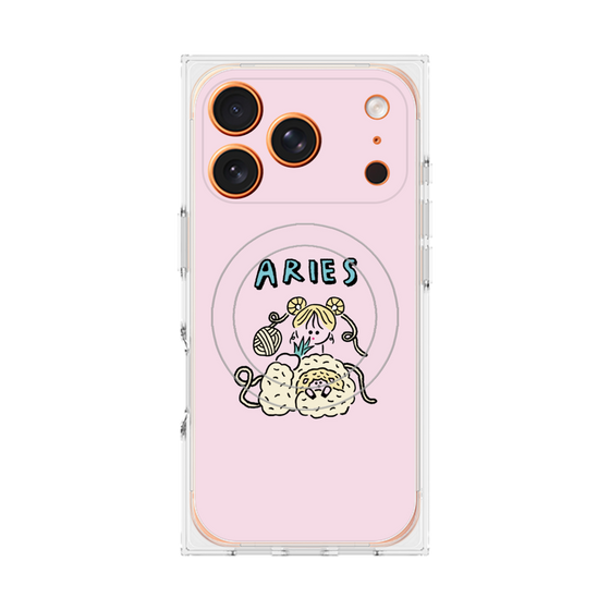 プレミアムスクエアケース with MagSafe［ Aries ］