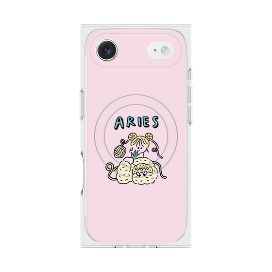 プレミアムスクエアケース with MagSafe［ Aries ］