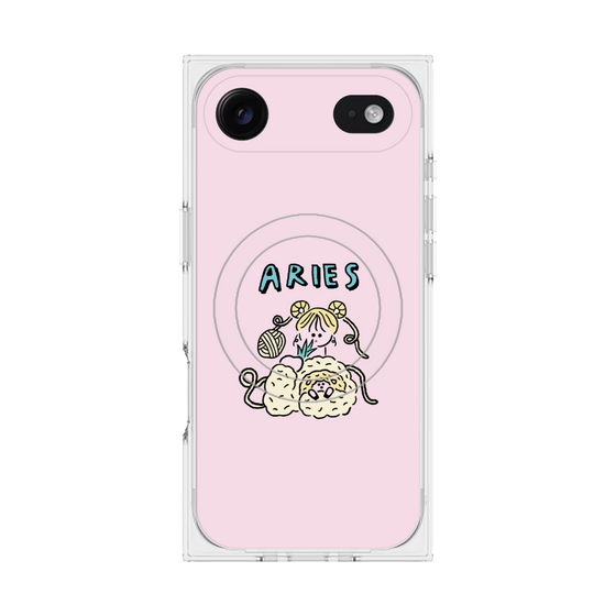 プレミアムスクエアケース with MagSafe［ Aries ］