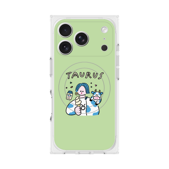 プレミアムスクエアケース with MagSafe［ Taurus ］