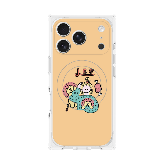 プレミアムスクエアケース with MagSafe［ Leo ］