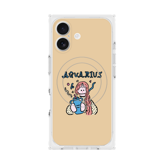 プレミアムスクエアケース with MagSafe［ Aquarius ］