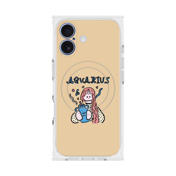 プレミアムスクエアケース with MagSafe［ Aquarius ］