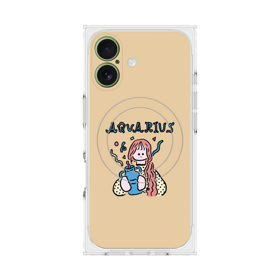 プレミアムスクエアケース with MagSafe［ Aquarius ］