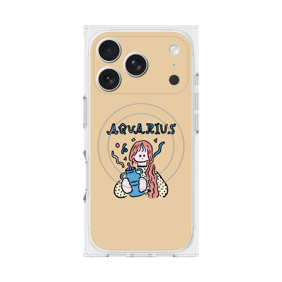 プレミアムスクエアケース with MagSafe［ Aquarius ］