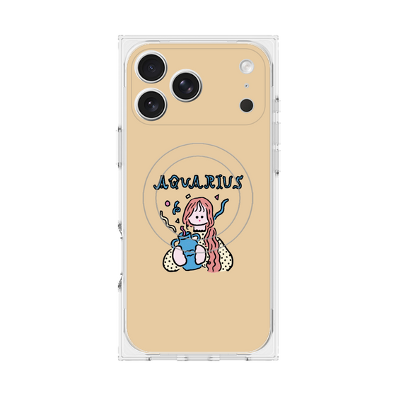 プレミアムスクエアケース with MagSafe［ Aquarius ］