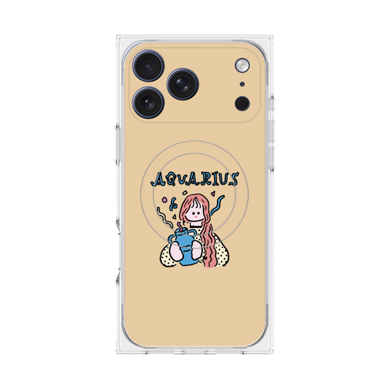 プレミアムスクエアケース with MagSafe［ Aquarius ］