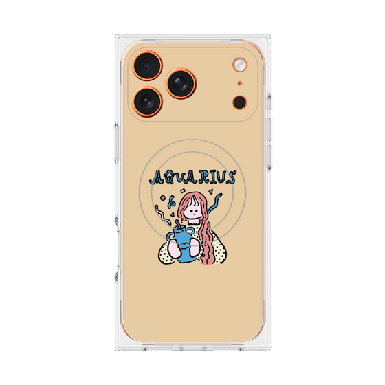 プレミアムスクエアケース with MagSafe［ Aquarius ］