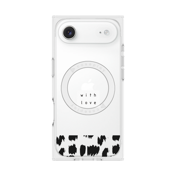 プレミアムスクエアケース with MagSafe［ artistic texture - 01 ］