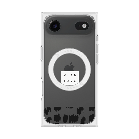 プレミアムスクエアケース with MagSafe［ artistic texture - 01 ］