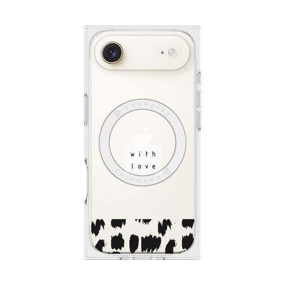 プレミアムスクエアケース with MagSafe［ artistic texture - 01 ］