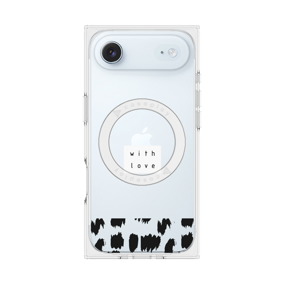 プレミアムスクエアケース with MagSafe［ artistic texture - 01 ］