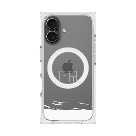 プレミアムスクエアケース with MagSafe［ artistic texture - 04 ］