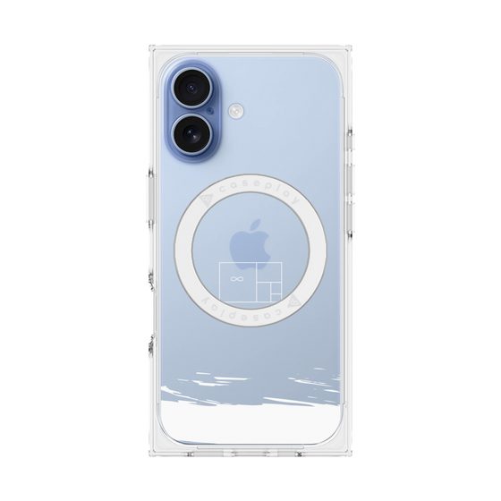 プレミアムスクエアケース with MagSafe［ artistic texture - 04 ］
