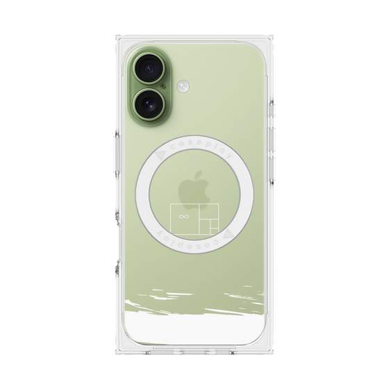 プレミアムスクエアケース with MagSafe［ artistic texture - 04 ］