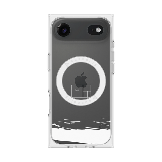 プレミアムスクエアケース with MagSafe［ artistic texture - 04 ］