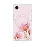 プレミアムスクエアケース with MagSafe［ Natural Flower - Pink ］