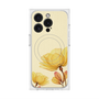 プレミアムスクエアケース with MagSafe［ Natural Flower - Yellow ］