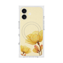 プレミアムスクエアケース with MagSafe［ Natural Flower - Yellow ］