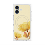 プレミアムスクエアケース with MagSafe［ Natural Flower - Yellow ］