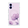 プレミアムスクエアケース with MagSafe［ Natural Flower - Purple ］