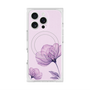 プレミアムスクエアケース with MagSafe［ Natural Flower - Purple ］