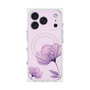 プレミアムスクエアケース with MagSafe［ Natural Flower - Purple ］