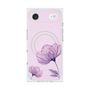 プレミアムスクエアケース with MagSafe［ Natural Flower - Purple ］