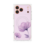プレミアムスクエアケース with MagSafe［ Natural Flower - Purple ］