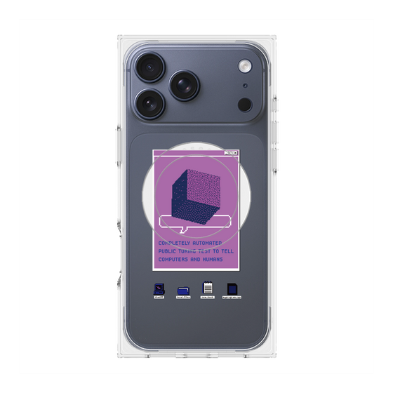 プレミアムスクエアケース with MagSafe［ Cube ］