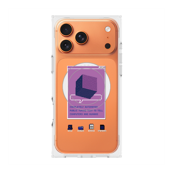 プレミアムスクエアケース with MagSafe［ Cube ］