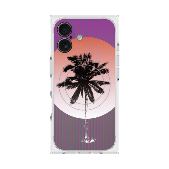プレミアムスクエアケース with MagSafe［ Palm Tree ］