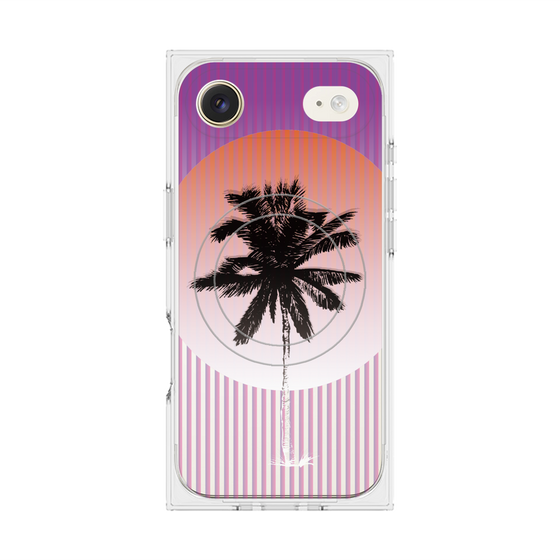 プレミアムスクエアケース with MagSafe［ Palm Tree ］