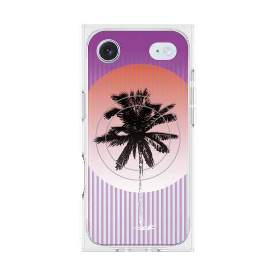 プレミアムスクエアケース with MagSafe［ Palm Tree ］