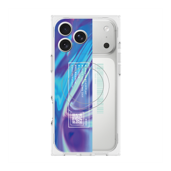 プレミアムスクエアケース with MagSafe［ Reflection ］